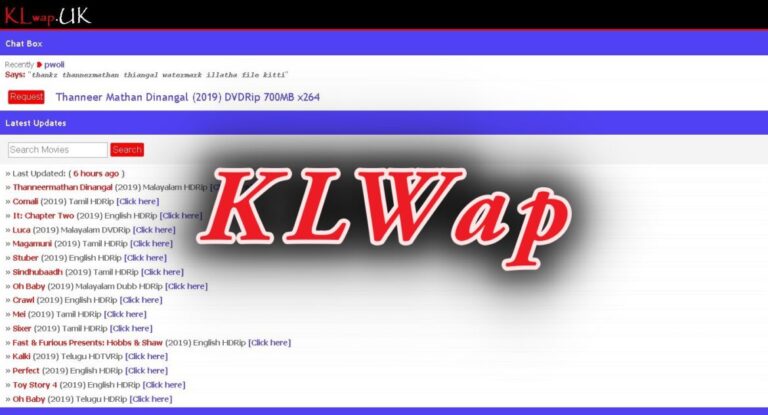 Klwap 2021: Klwap in Malayalam HD 720p Dubbed Movies Download, Tamil Movies Website Updates