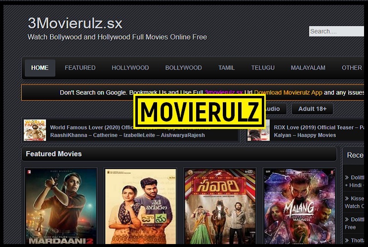 123Movierulz 2021 – Download Bollywood HD and Hollywood HD Movies at 123Movierulz com