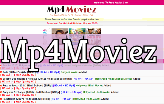Mp4moviez in 2021 – Download Hollywood dubbed HD Movies MP4moviez com Illegal website News and updates