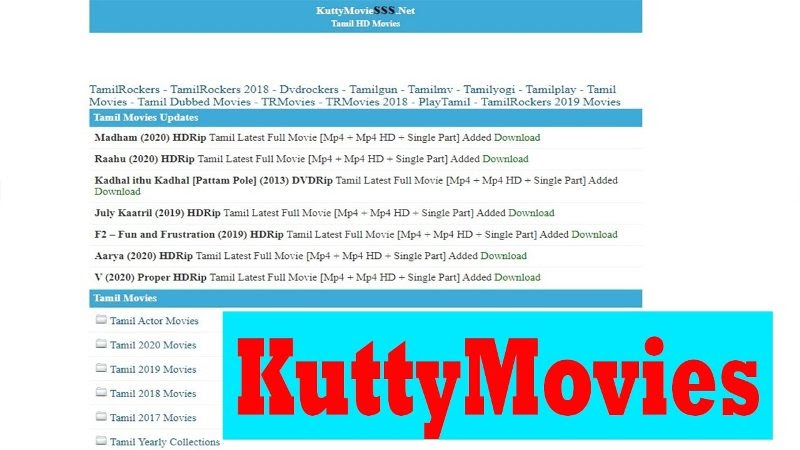 Kuttymovies is a piracy website which has been providing the latest Tamil Movies online, Tamil old movies online and latest Kuttymovies collection 2021 is the one of the best torrent website where to find the latest illegal link of different movies i.e. kutty movies.net, Kuttymovies hd, Tamil,kutty Movies Collection, Kuttymovies Movies Download,HD Movies, most recent Tamil films, previous Tamil films, and alternative kinds of kutty Movies assortment, Kuttymovies Movies download About ‘Kuttymovies 2021’ Piracy is an international concern for movie makers and artist worldwide. Because of sites like Kuttymovies.com, The artists and producers are facing problems globally. Multiple Complaints have been lodged by producers regarding the piracy but government and officials seems helpless in the concerned matter. Piracy has led to less monetary collection than expected. Not only producers, but Cinema and multiplex theaters with direct interference with Audience are also running into loss. Such films and displays may be watched on-line and at any time of day. Kuttymovies includes TV shows and films from a definite class and completely different languages Movies are the best way to entertain ourselves. People from all over the world like to watch movies and shows Kuttymovies is a piracy website which has been providing the latest Tamil movies online for free on the internet. With an extensive list of latest and old Tamil movies.It also Provide HD Movies Download etc .Movies on this Kuttymovies are mainly Tamil dramas but one can also find same versions of Hindi dubbed Movies Links Movies Leaked by Kuttymovies website Kuttymovies is a Piracy leaking website of Movies Bollywood ,Hollywood and tamil Movies.The vast number of movies leaked by this site includes Kadaram Kondan, Sahoo, Adithya Varma, Avengers: Endgame, Baahubali, Baahubali 2, 2.0, and many more. Latest it leaked Kuttymovies collection is listed below The Power Tandav Black Widows Jackpot, Dear Comrade Similar websites like Kuttymovies Kuttymovies net Kuttymovies com Kuttymovies in Kuttymovies collection Kuttymovies co Kuttymovies in net Kuttymovies info Kuttymovies me The Government has taken definitive steps to eradicate piracy of films. As per the Cinematograph Act approved in 2019, any individual found recording a movie without the written consent of the producers can face a jail term up to 3 years. Besides this, a fine of ₹10 lakhs can also be imposed on the culprits What kind of movie qualities available on Kuttymovies? Kuttymovies website mostly leaked films called Tamil and Tamil dubbed movies collections. On this link, you can view most Hollywood movies dubbed in Tamil. The platform provides a large selection of films with the varying video quality. The movies are released in 300 MB, mp4-format for smartphone devices. The videos are available in Blueray, 1080p, 720p versions for high-quality lovers. DVDScr DVDrip Bluray 1080p HDrip 720p 420p What is smart concerning Kuttymovies? Kuttymovies is one amongst the most effective torrent websites wherever you will find Tamil moving-picture show links of various varieties. Yeah, this platform provides solely Tamil films. you’ll notice the updated film lists here. you’ll notice the most recent Tamil films, previous Tamil films and alternative kinds of videos here. you will choose any video consistent with your wants and demands. you’ll be able to notice dubbed films, annual sets, most noted Dubbed films, etc. you’d be able to stream high-resolution HD quality videos at no price victimisation this page. however one issue you ought to note is that this is often the place that is totally felonious. So, they will ban the location whenever What are the classes of films offered with the Kuttymovies website? This is not as a result of there’s a restricted variety of films eligible. the location has sorted them into completely different genres so as to form the films promptly offered to the guests. you’ll find the video quicker there and have a larger probability to seek out the proper image. therefore here’s the lost of a number of the internet’s most accessed classes. How many language cinemas on Kuttymovies are available? The general languages offered embody Hindi and English. Kuttymovies additionally options alternative regional languages like Tamil, Telugu movies. What reasonably film qualities offered on Kuttymovies? Kuttymovies has a massive choice of films referred to as Tamil and Tamil dubbed movies. On this link, you’ll be able to read most Hollywood movies dubbed in Tamil. The platform provides an outsized choice of films with variable video quality. the flicks are discharged in three hundred MB, mp4-format for smartphone devices. The videos are offered in Blueray, 1080p, 720p versions for high-quality lovers. How to Download movies from Kuttymovies 2020? It’s implausibly fast to stream videos on kuttymovies internet. All you wish to try and do is kind within the search box the name of the requested title, or check by clicking on the house page for specific classes. If you have your required image, merely click on the image label. you’re possible to ascertain therefore me pop-up ads whereas downloading a movie so wait and shut those ads. you’ll even be granted the correct to choose the quality once downloading the video. Also, kuttymovies assortment provides kuttymovies 2019, kuttymovies internet 2019, kuttymovies hd 2018, kuttymovies hd 2019. Download classic movies on Kuttymovies Apart from downloading the most recent movies, relations are trying to find some classic movies to transfer and watch this internment amount, as they’re staying reception solely. So, throughout this stage, you’ll be able to proceed more to transfer the classic movies that are offered on this website still. In case, if you’re not finding the required movies that you simply are trying to find, then you’ll be able to even request the admins to transfer the flicks on this website. Yes, it may be done and proceed more to transfer those movies at any time. At identical time, it’s easy for the individuals to access by following the correct choices offered in it. People to search this website by using different queries ie kuttymovies, kuttymovies collection,kuttymovies collection tamil dubbed,kuttymovies tamil movies download,kuttymovies hindi,kuttymovies hindi movies download,kuttymovies, kuttymovies collection, kuttymovies hd, tamil movies download, kuttymovies net Trend to search this type of queries Government’s Actions against piracy? The Government has taken definitive steps to deal with piracy of films. As per the Cinematography Act, 2019, Any individual, if found recording a movie without the written consent of the producers can end up with imprisonment up to 3 years. Apart of this, a fine, not more than of ₹10 lakhs can also be imposed on the culprits, if proven guilty. Peoples circulating pirated copies, on any illegal torrent websites can also be trialed under Criminal offence. Disclaimer – TheBlogspost does not aim to promote or condone piracy in any way. Piracy is an act of crime and is considered a serious offence under the Copyright Act of 1957. This page aims to inform the general public about piracy and encourage them to be safe from such acts. We further request you not to encourage or engage in piracy in any form.
